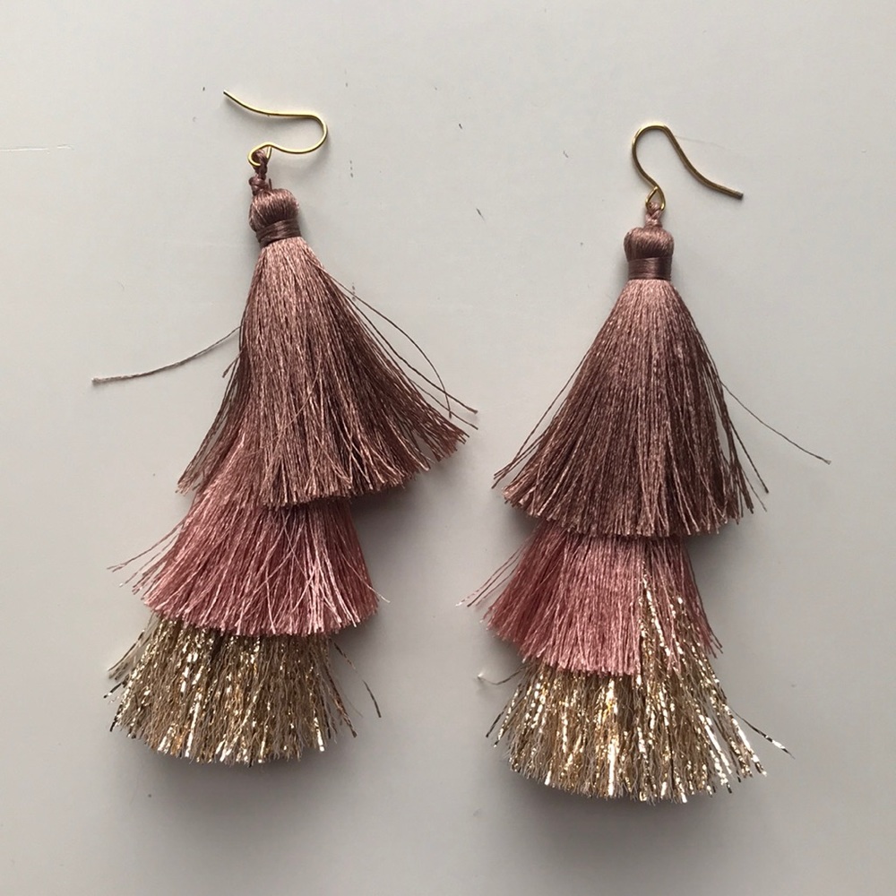 Altar’d State Layered Tassel Earrings